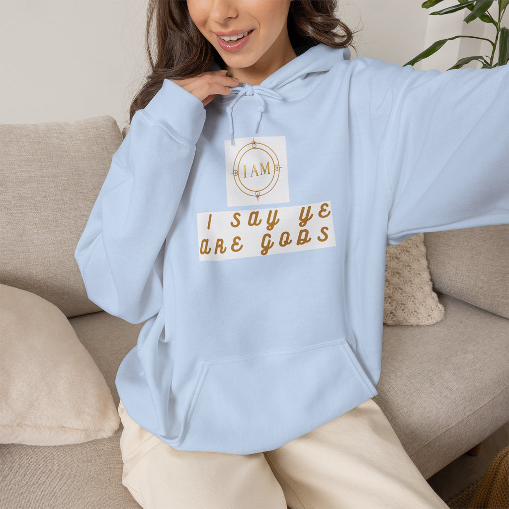 Midweight hooded Unisex sweatshirt