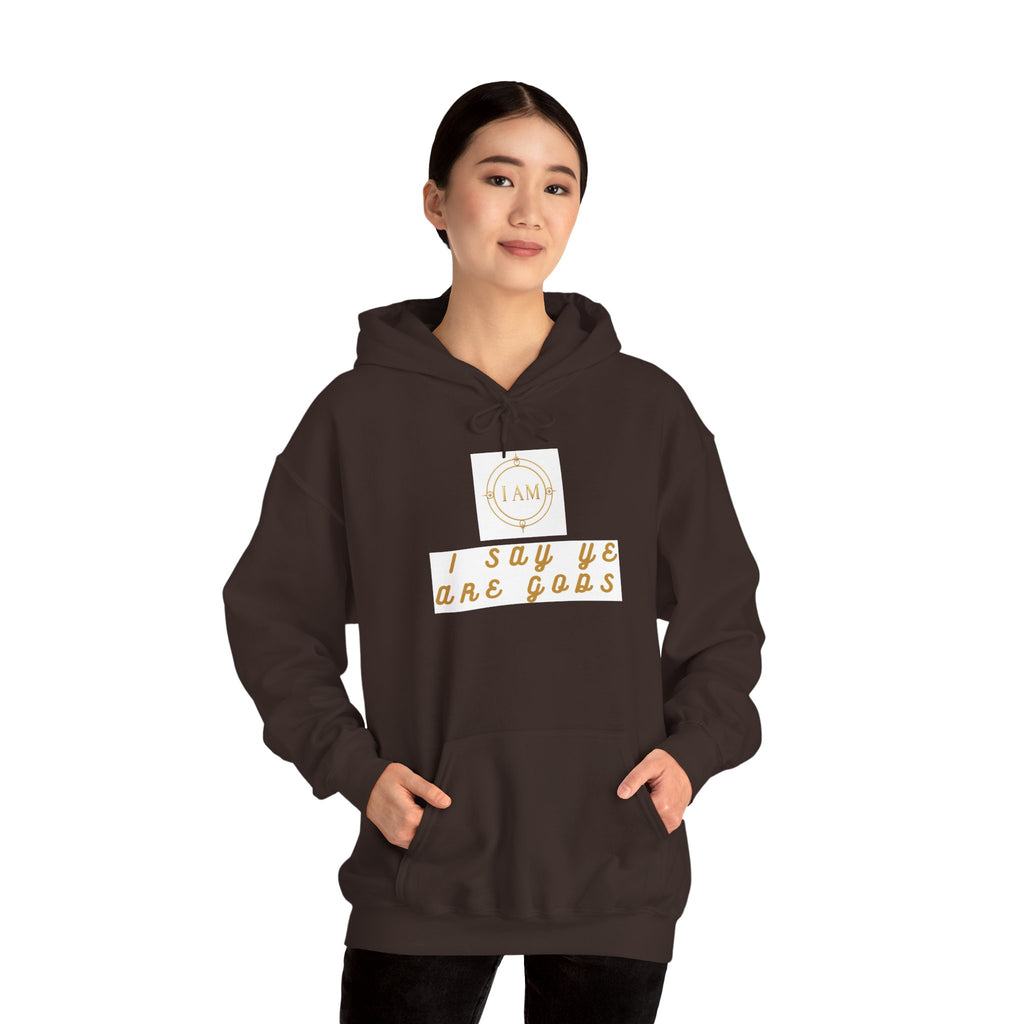 Midweight hooded Unisex sweatshirt