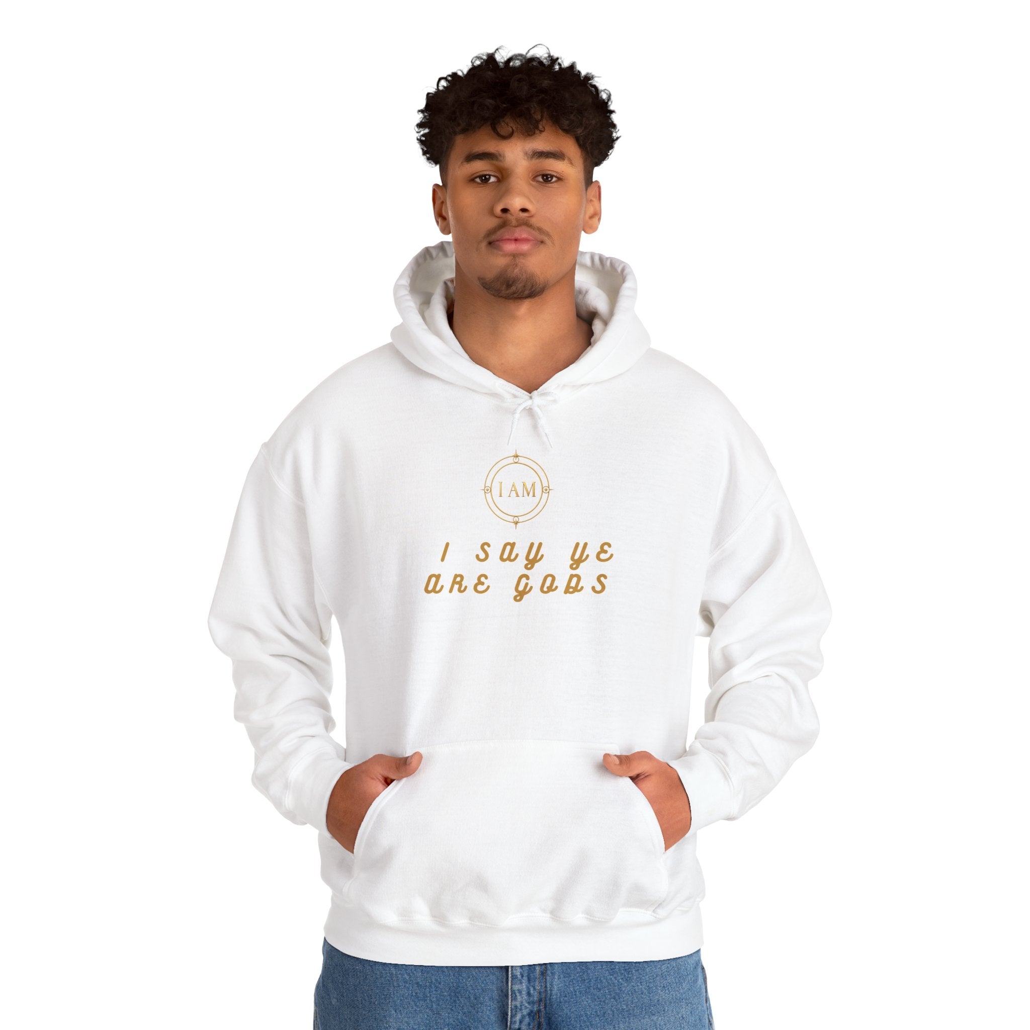 Midweight hooded Unisex sweatshirt