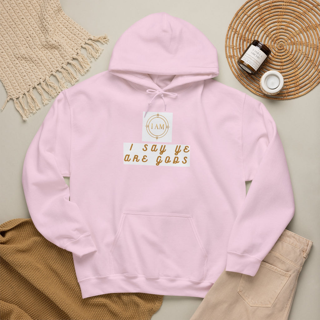 Midweight hooded Unisex sweatshirt