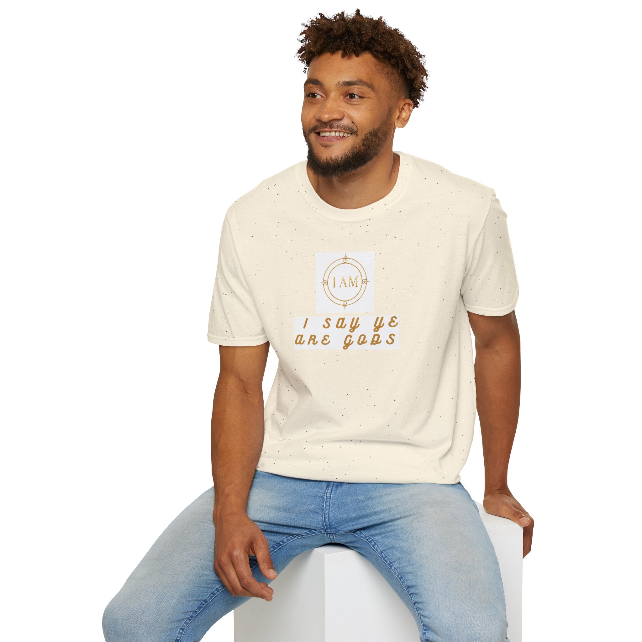 Unisex Softstyle T-Shirt — "I Say Ye Are Gods"