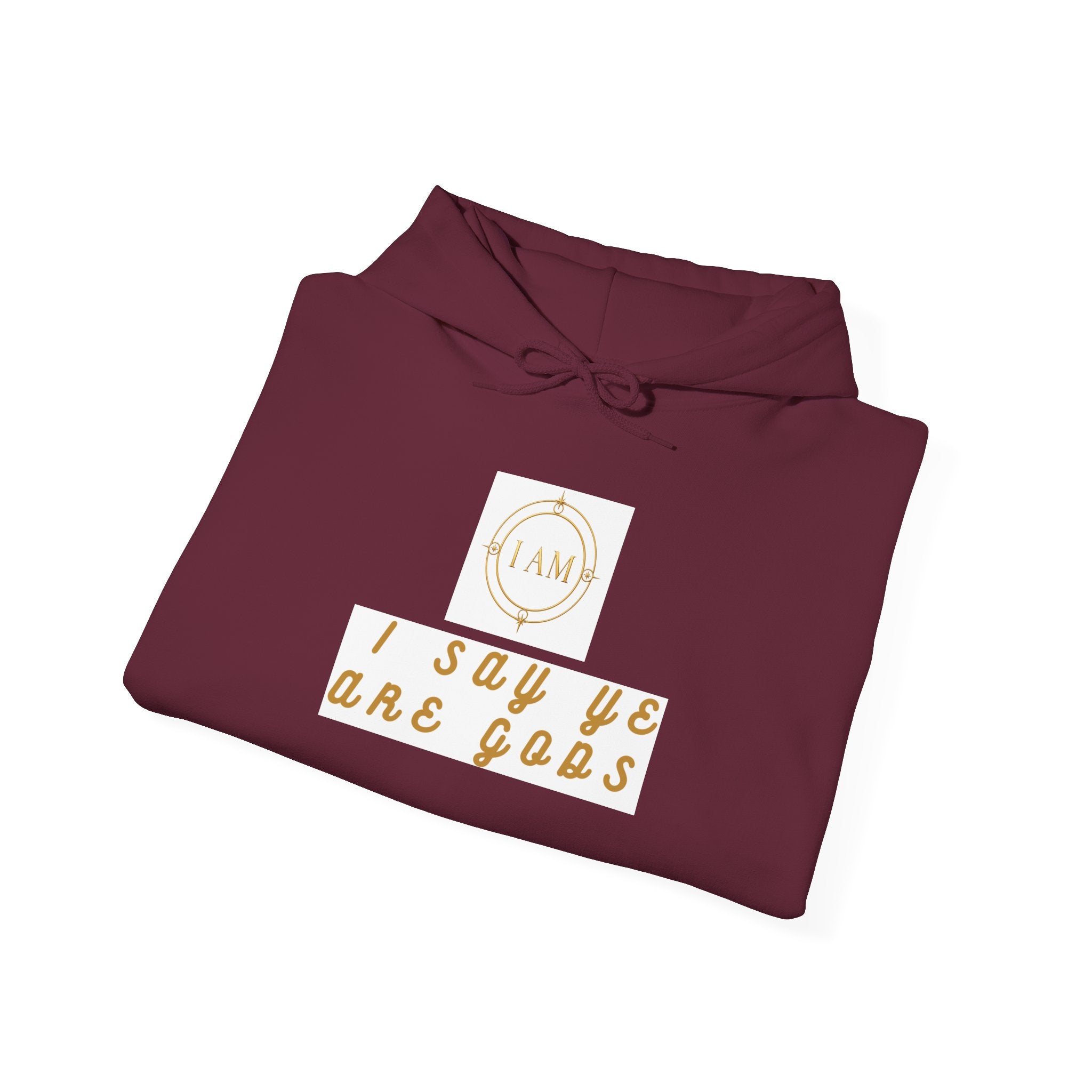 Midweight hooded Unisex sweatshirt