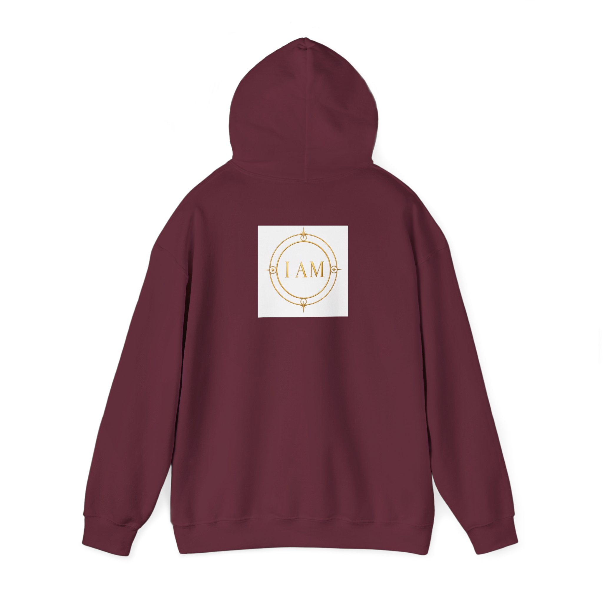 Midweight hooded Unisex sweatshirt