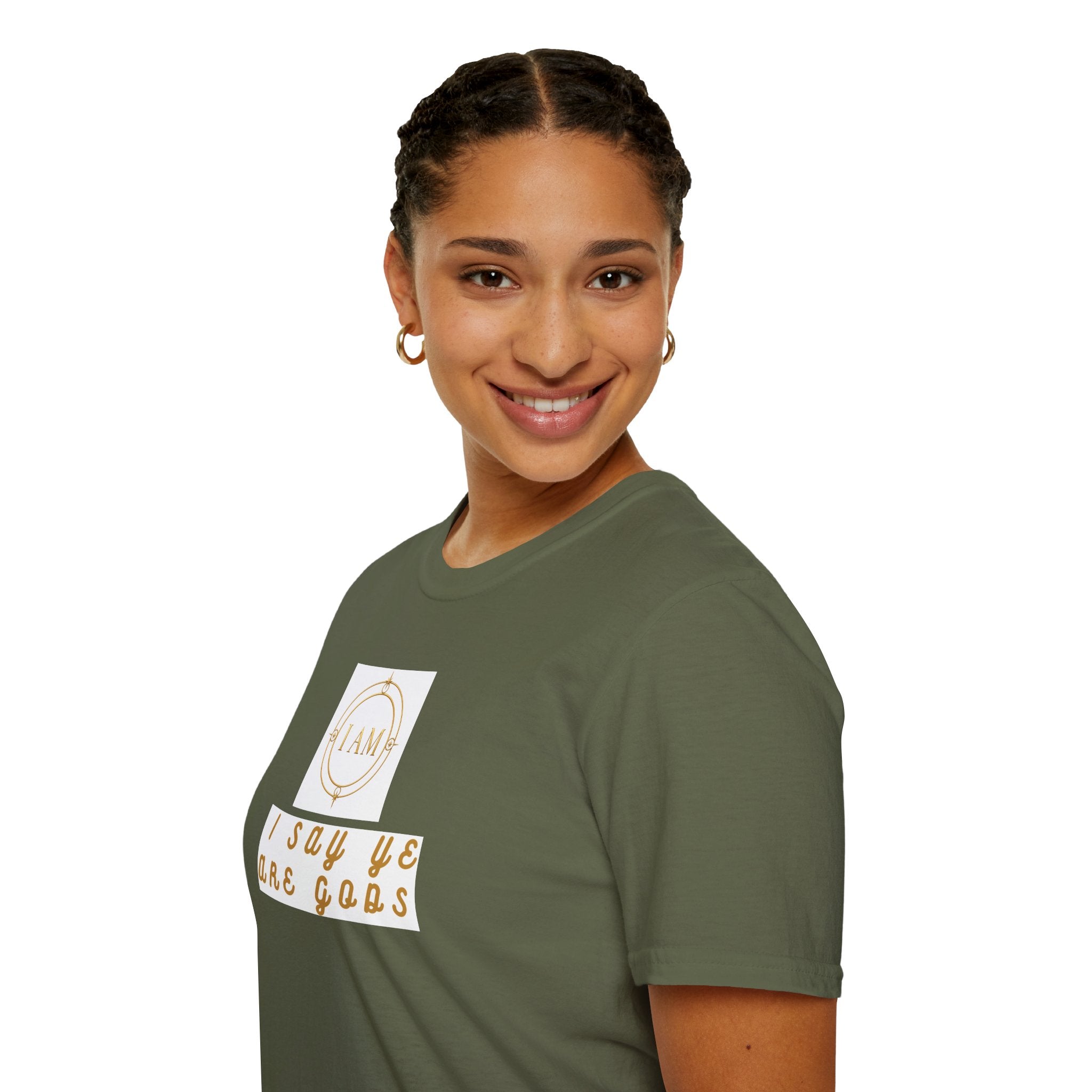 Unisex Softstyle T-Shirt — "I Say Ye Are Gods"