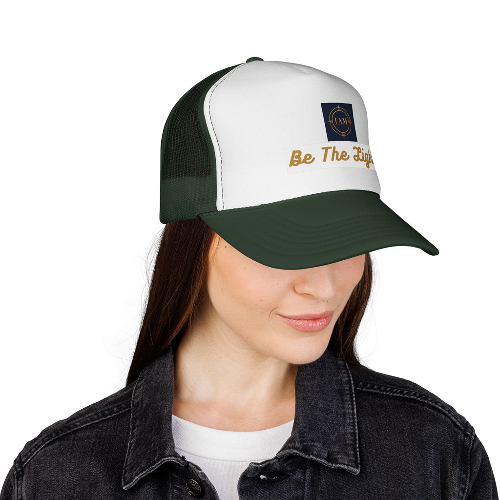 Be The Light Trucker Cap – Inspirational Mesh Baseball Hat