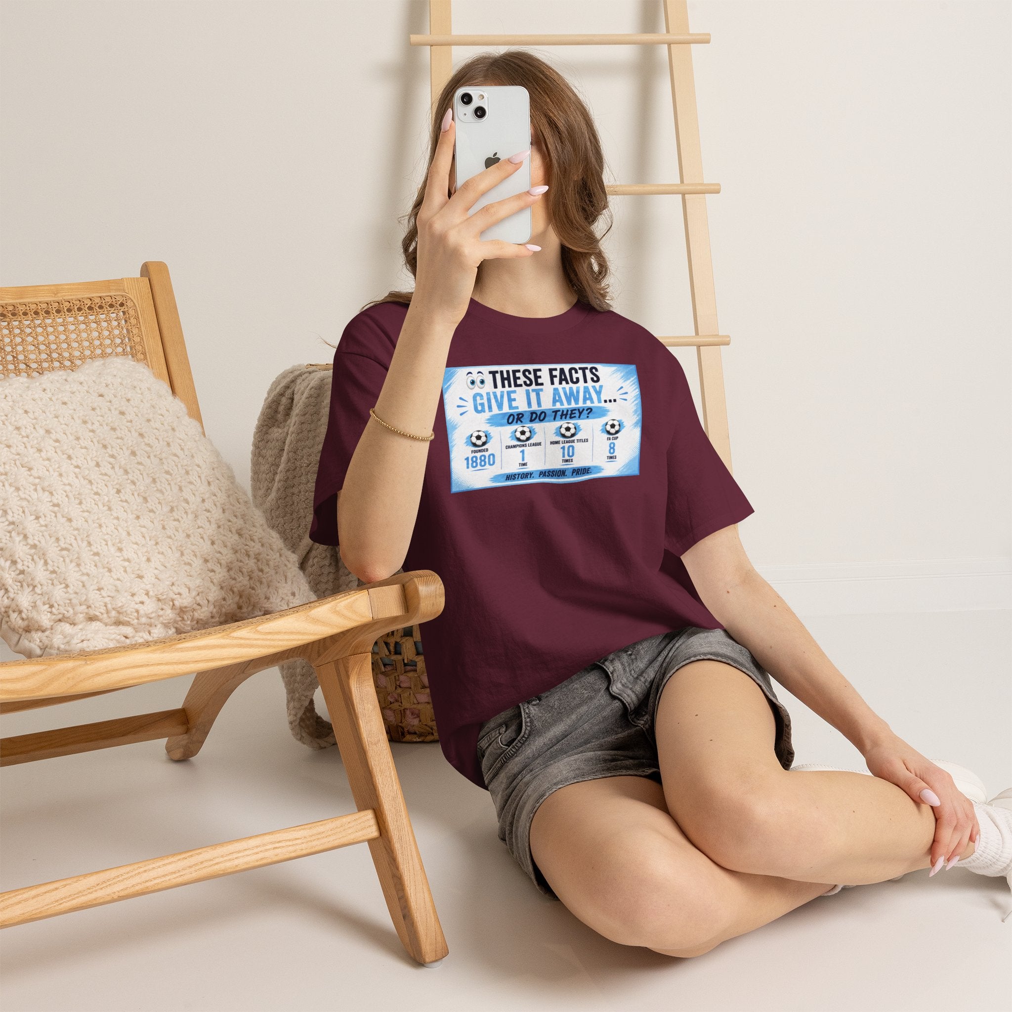 T-Shirt — “These Facts Give It Away… Or Do They?” Infographic Tee