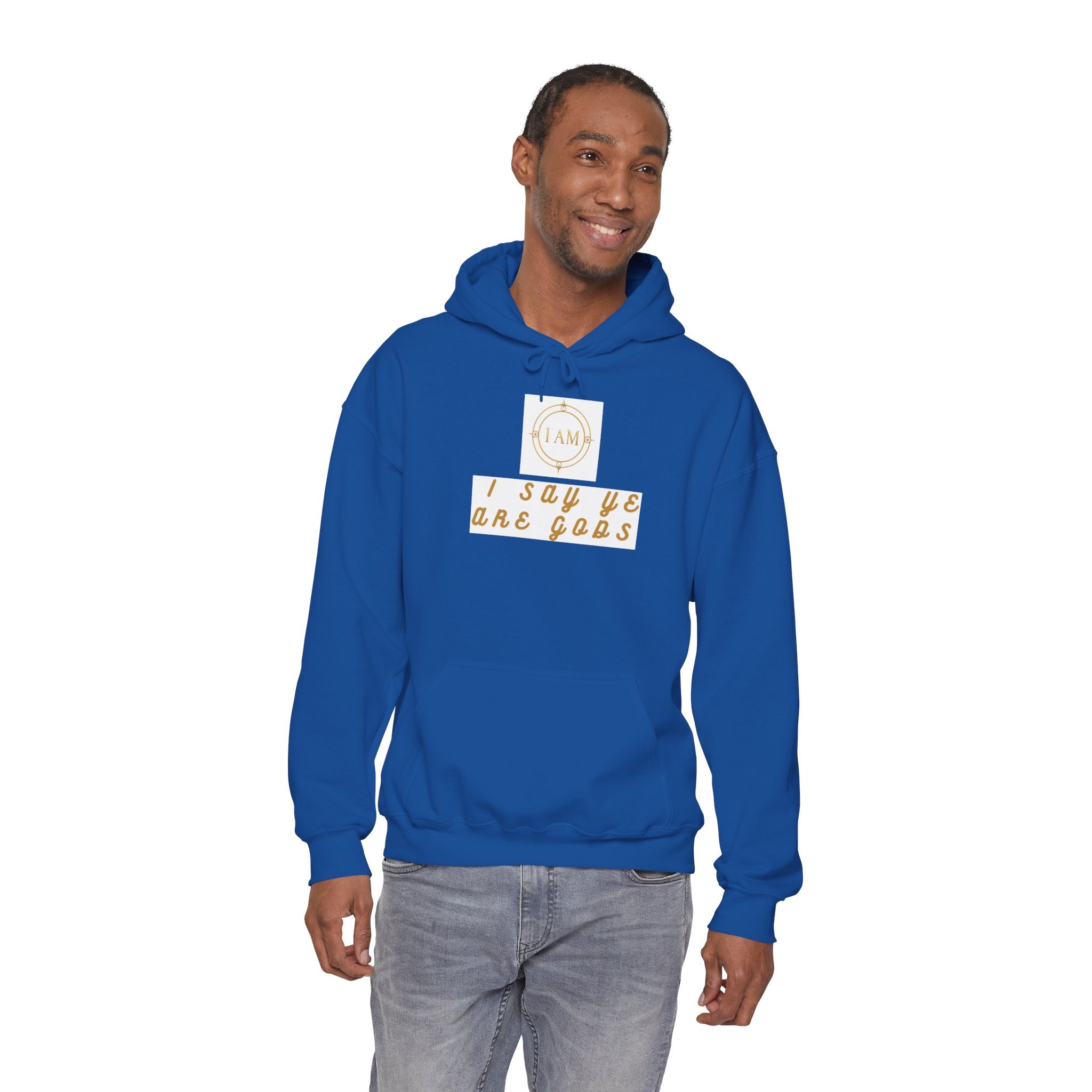 Midweight hooded Unisex sweatshirt