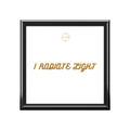 I Radiate Light Jewelry Box — Elegant Keepsake Box with Gold Script