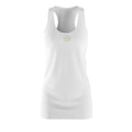 Racerback Dress — Minimal Gold Crest "Calm" Tank Dress