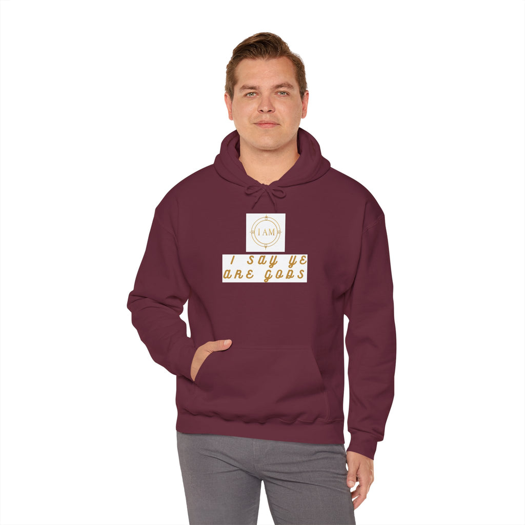Midweight hooded Unisex sweatshirt
