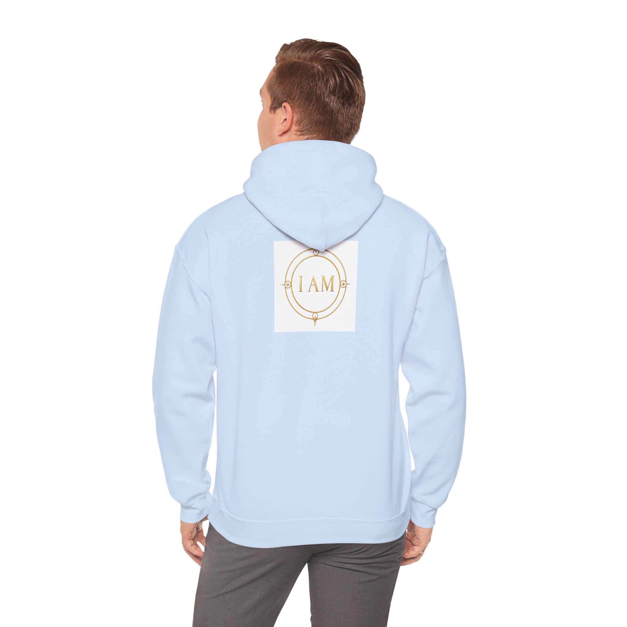 Midweight hooded Unisex sweatshirt
