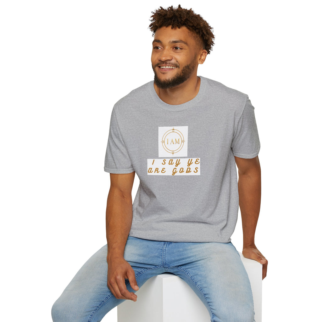 Unisex Softstyle T-Shirt — "I Say Ye Are Gods"