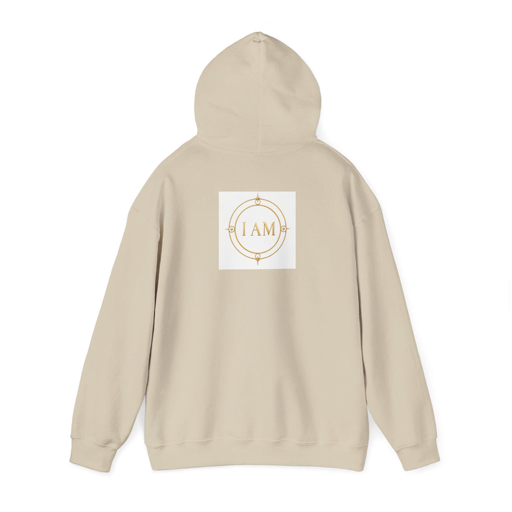 Midweight hooded Unisex sweatshirt