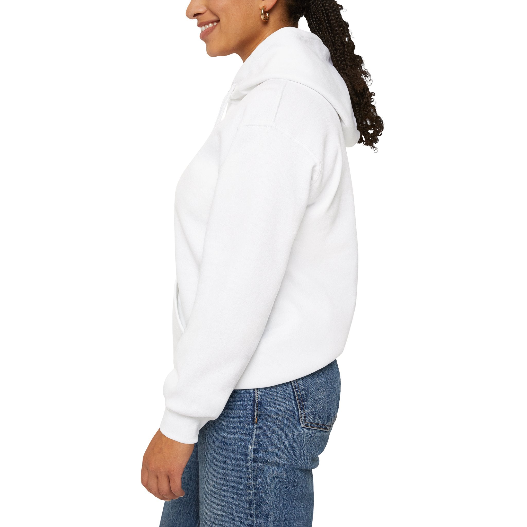 Midweight hooded Unisex sweatshirt