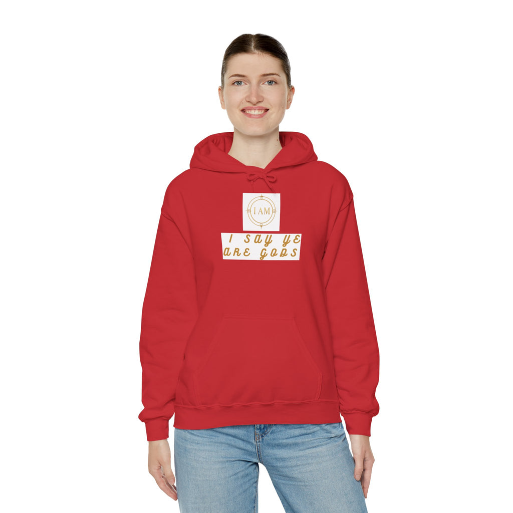 Midweight hooded Unisex sweatshirt