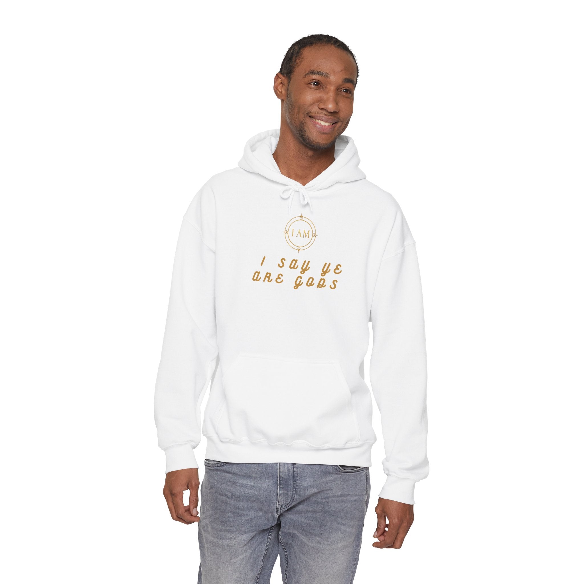 Midweight hooded Unisex sweatshirt