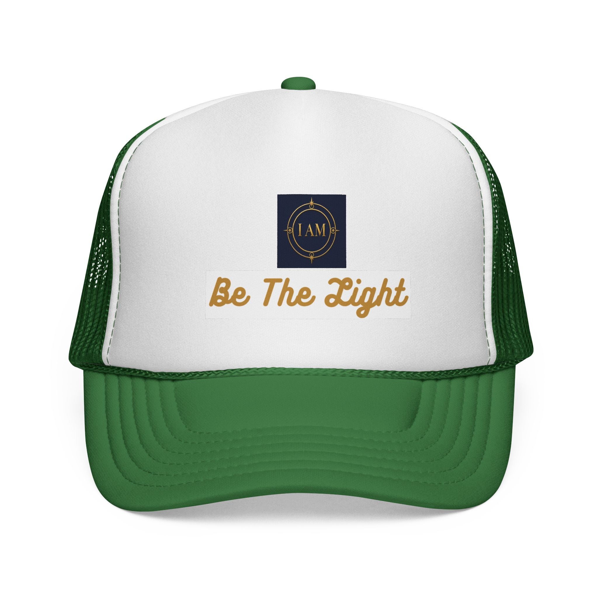 Be The Light Trucker Cap – Inspirational Mesh Baseball Hat