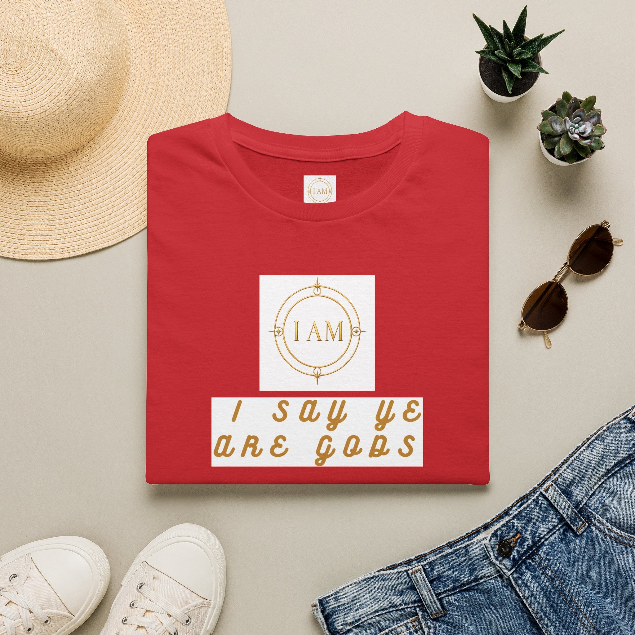 Unisex Softstyle T-Shirt — "I Say Ye Are Gods"