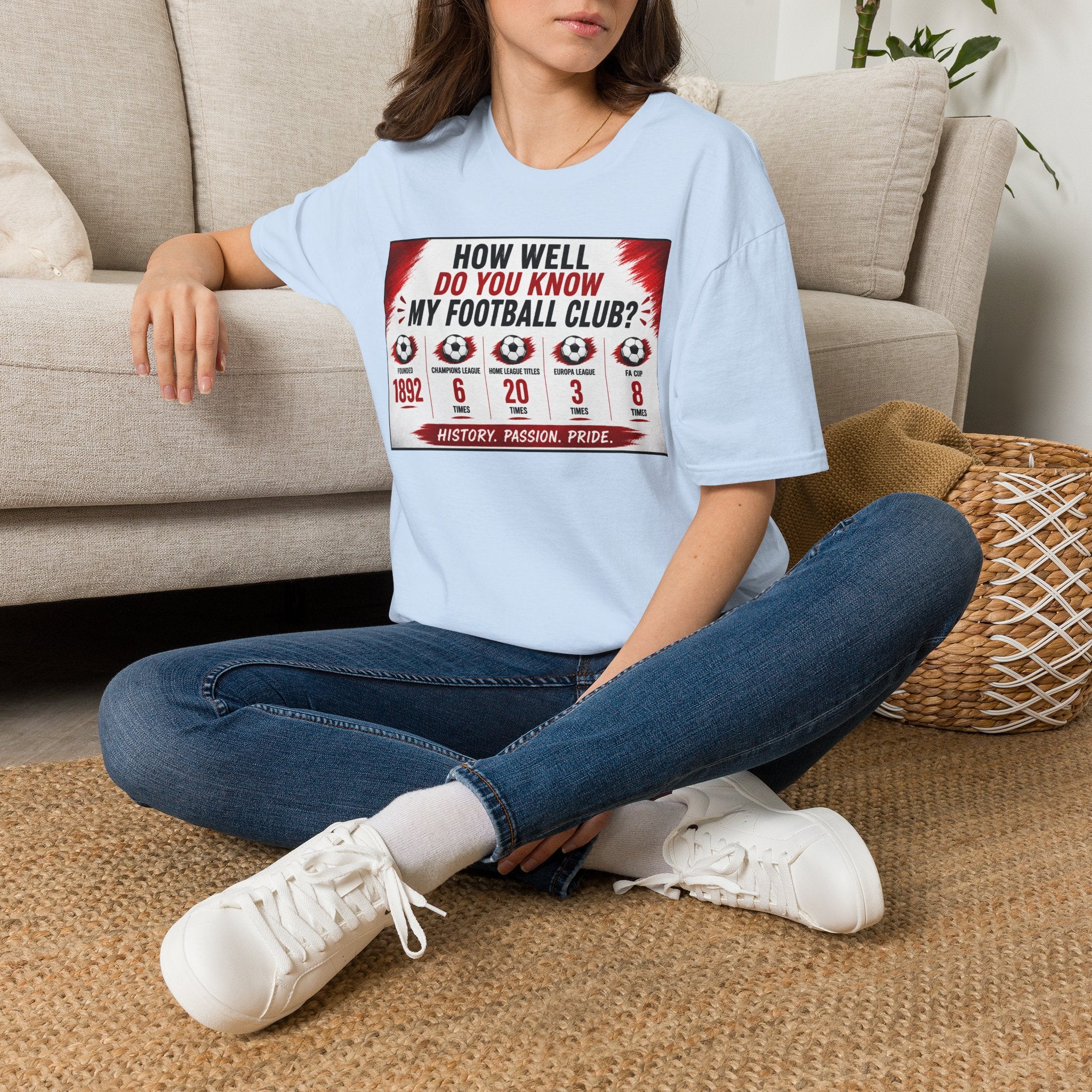 How Well Do You Know My Football Club? T-Shirt — Fan Trivia Graphic Tee