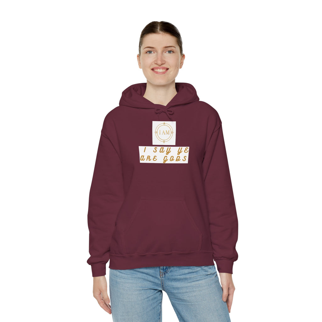 Midweight hooded Unisex sweatshirt