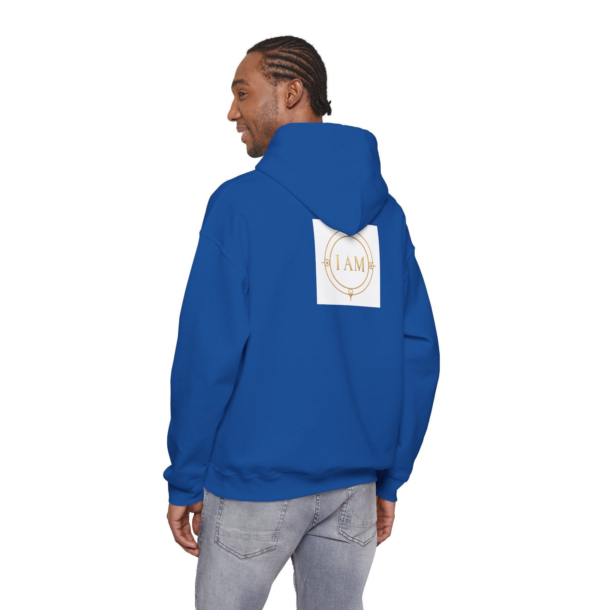 Midweight hooded Unisex sweatshirt