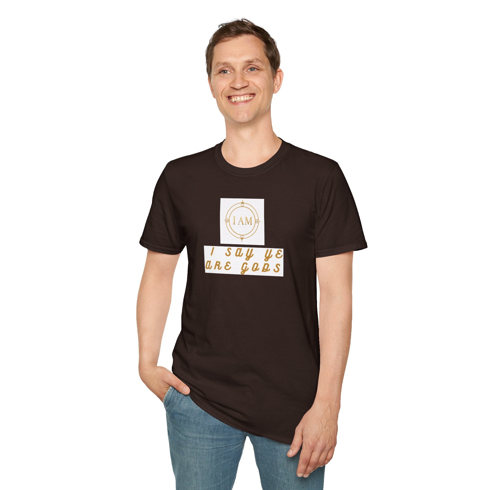 Unisex Softstyle T-Shirt — "I Say Ye Are Gods"